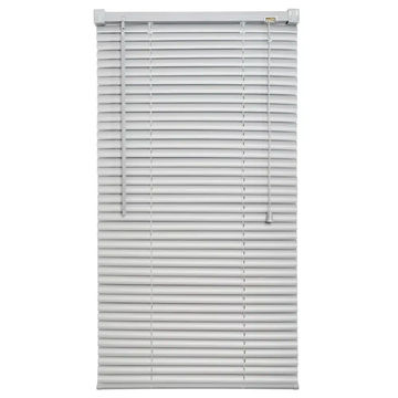 PVC VENETIAN BLIND 25MM 470MM X 900MM SILVER GREY