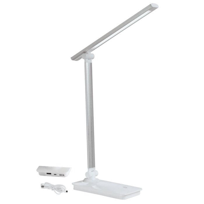 LED Aluminium Metal and Plastic Desk Lamp