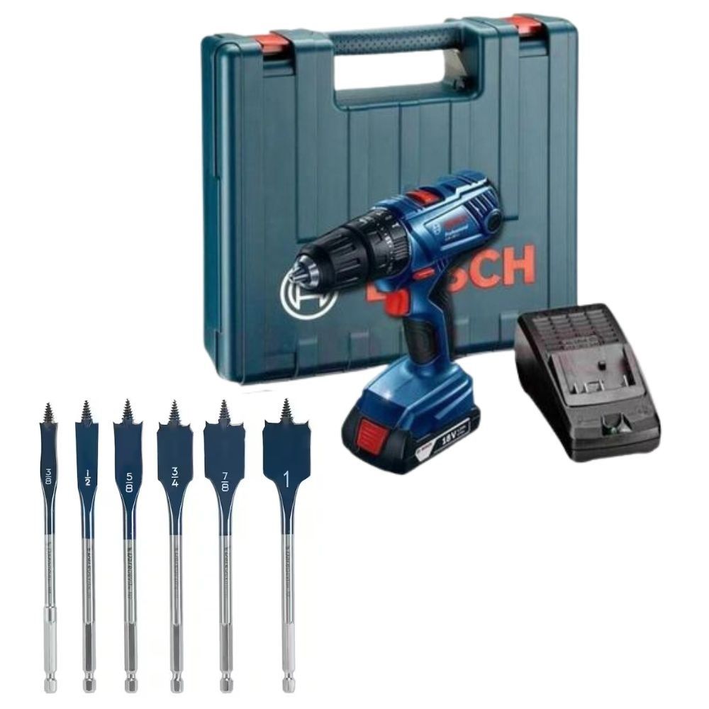 Bosch Cordless Drill with 2.0Ah Battery and Charger LEROY MERLIN