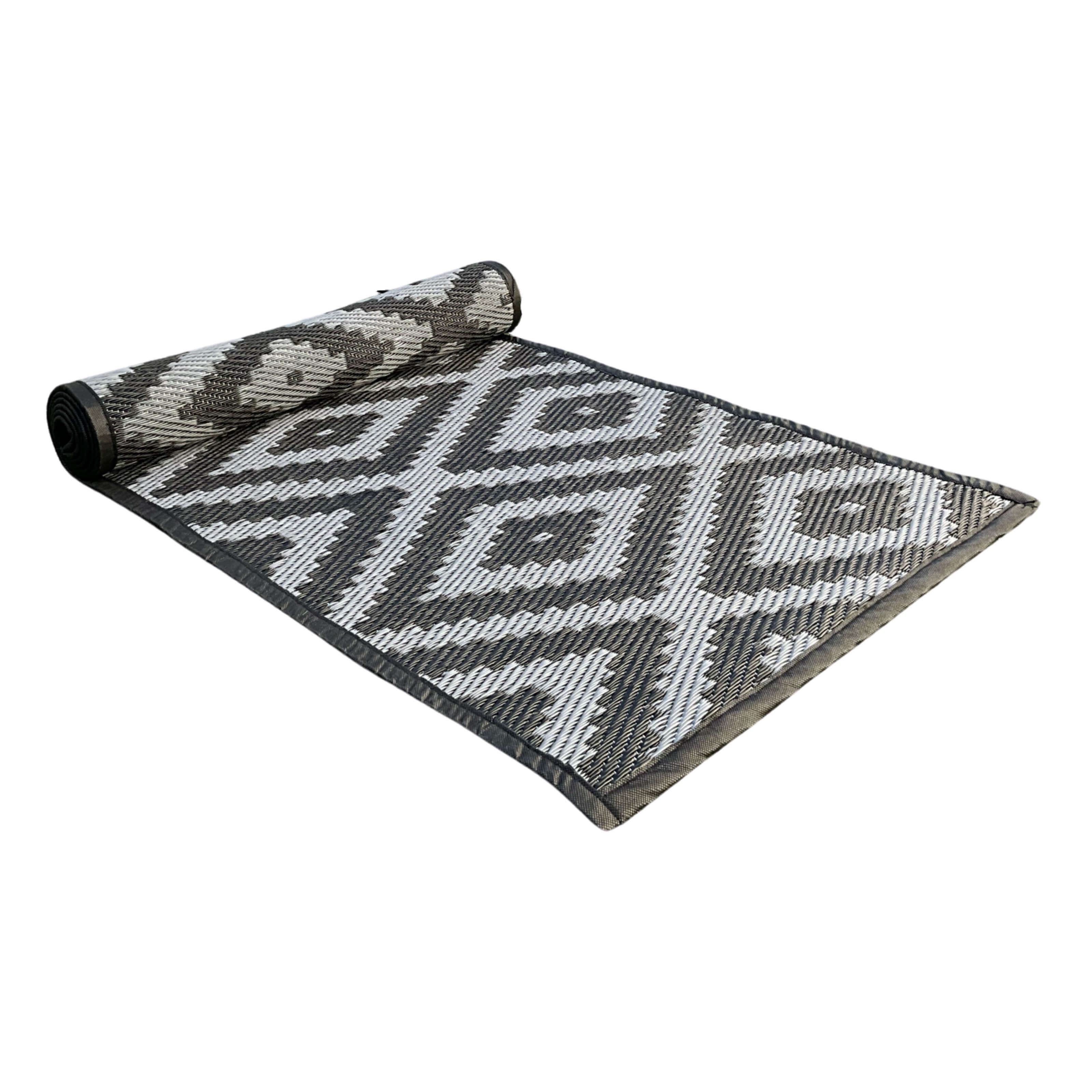 Indoor / Outdoor Runner Rug - Diamond Dazzle BDG - 200 x 60cm