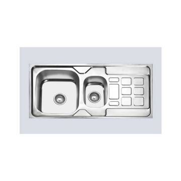 Sillago Chona Double Bowl With Panel Kitchen Sink