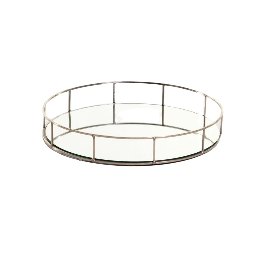 Vividitto - Celeste Set Of 2 Mirror Trays