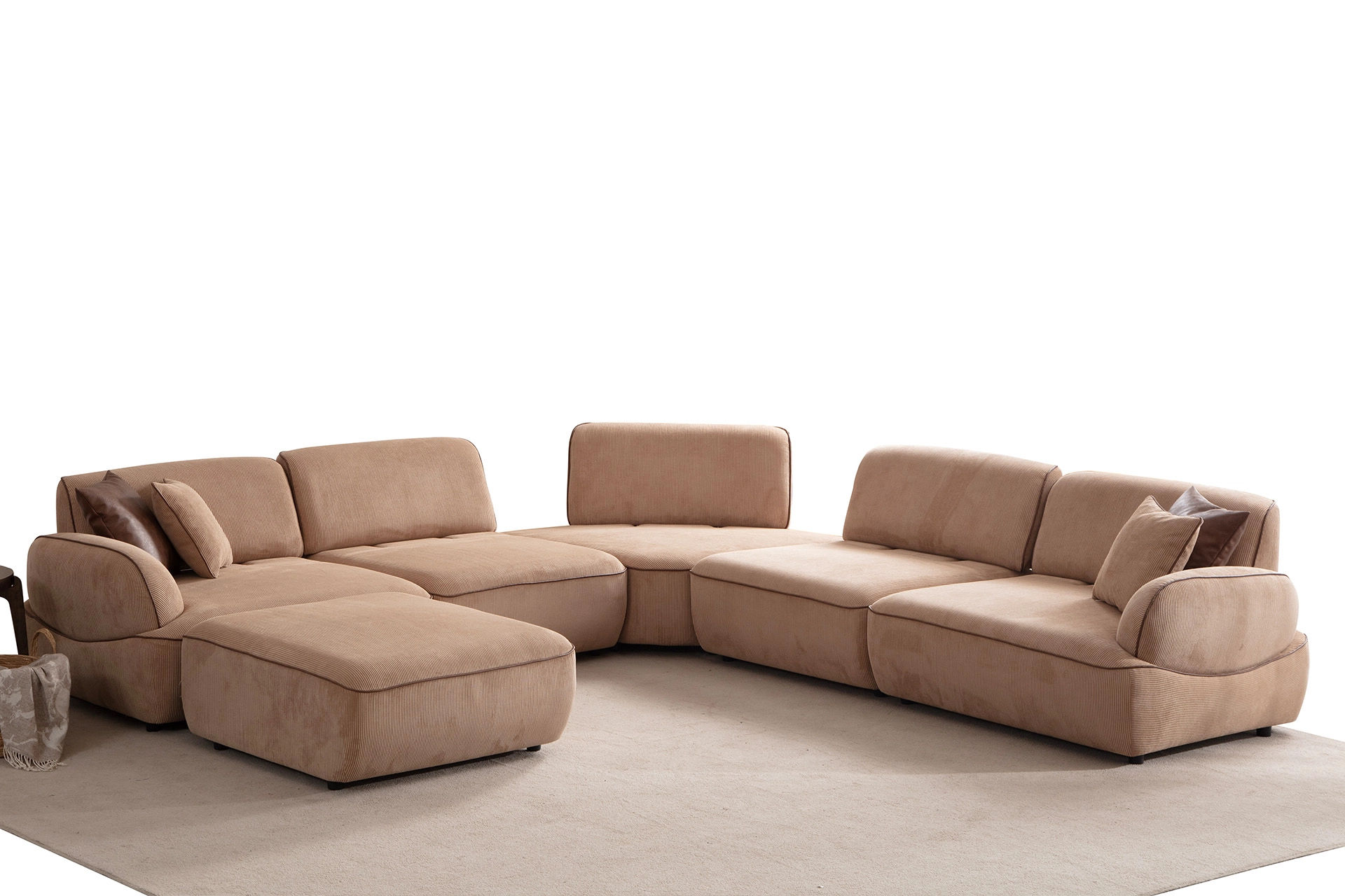 Enhle atlas corner sofa set