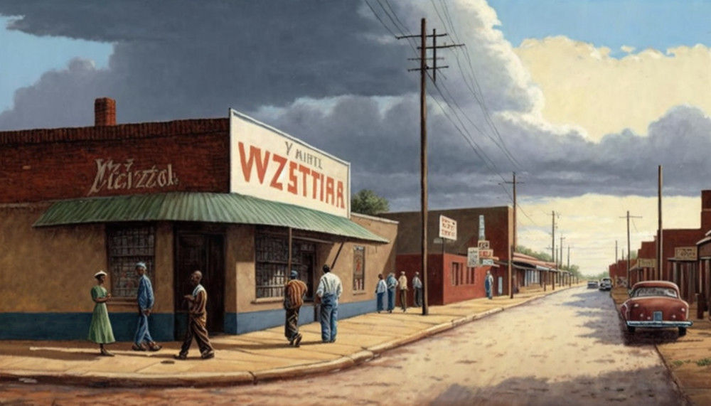 Canvas Wall Art - Canvas Wall Art –Vilakazi Street in Soweto - B1113 - [120 x 80 cm]