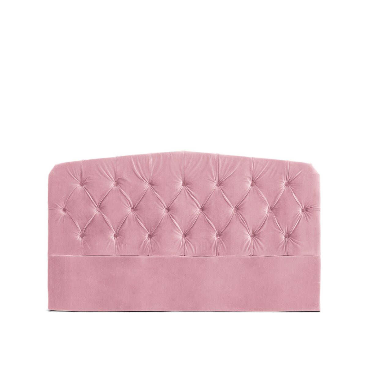 Meli Velvet Headboard - Pink - Queen