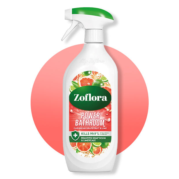 Zoflora Bathroom Cleaner Caribbean Grapefruit & Lime 800ml