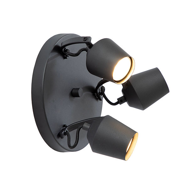 The Lighting Warehouse -Spot Maurice 3lt Black