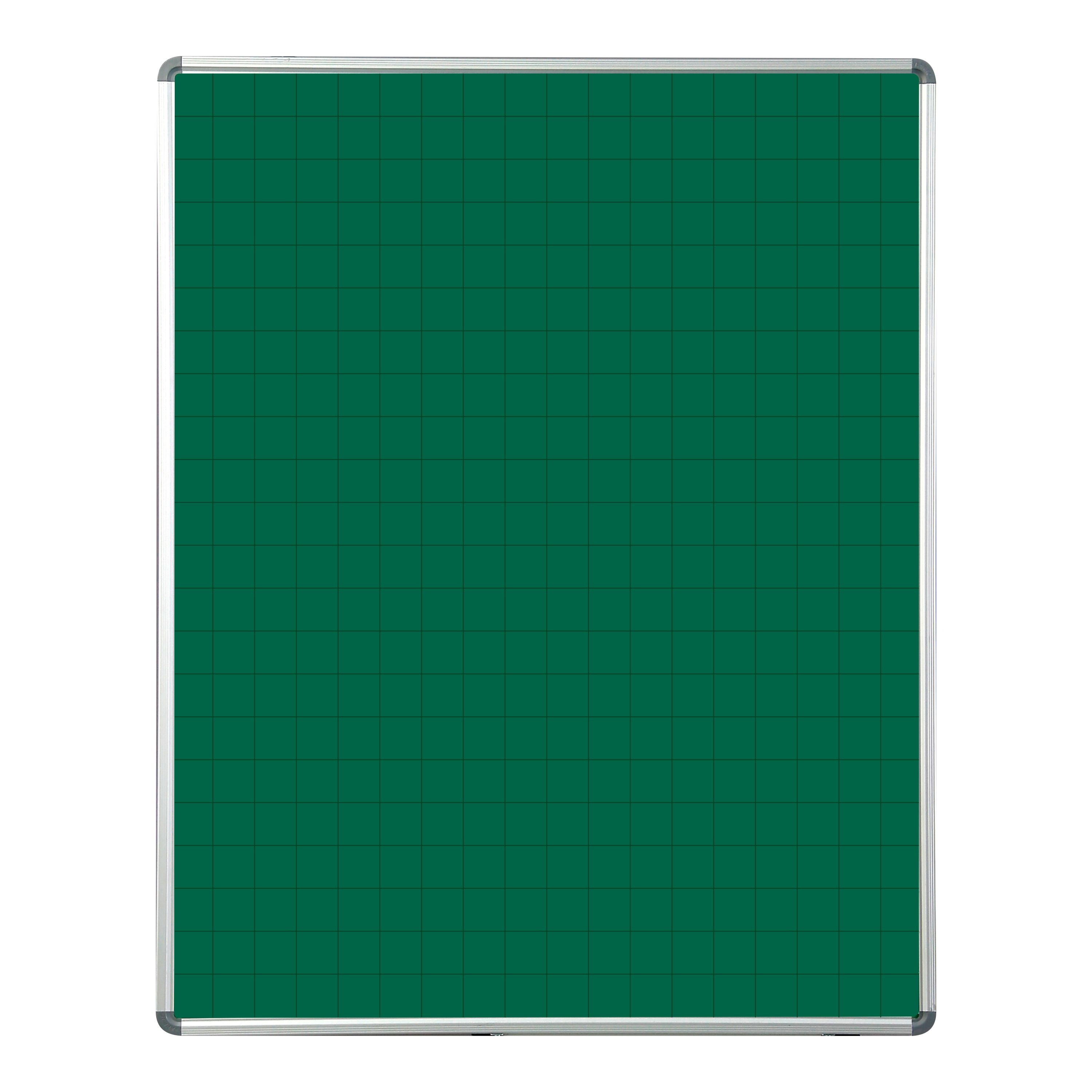 Educational Board Magnetic Chalkboard (1220*920 - Grey Squares - Side Panel - Option A)