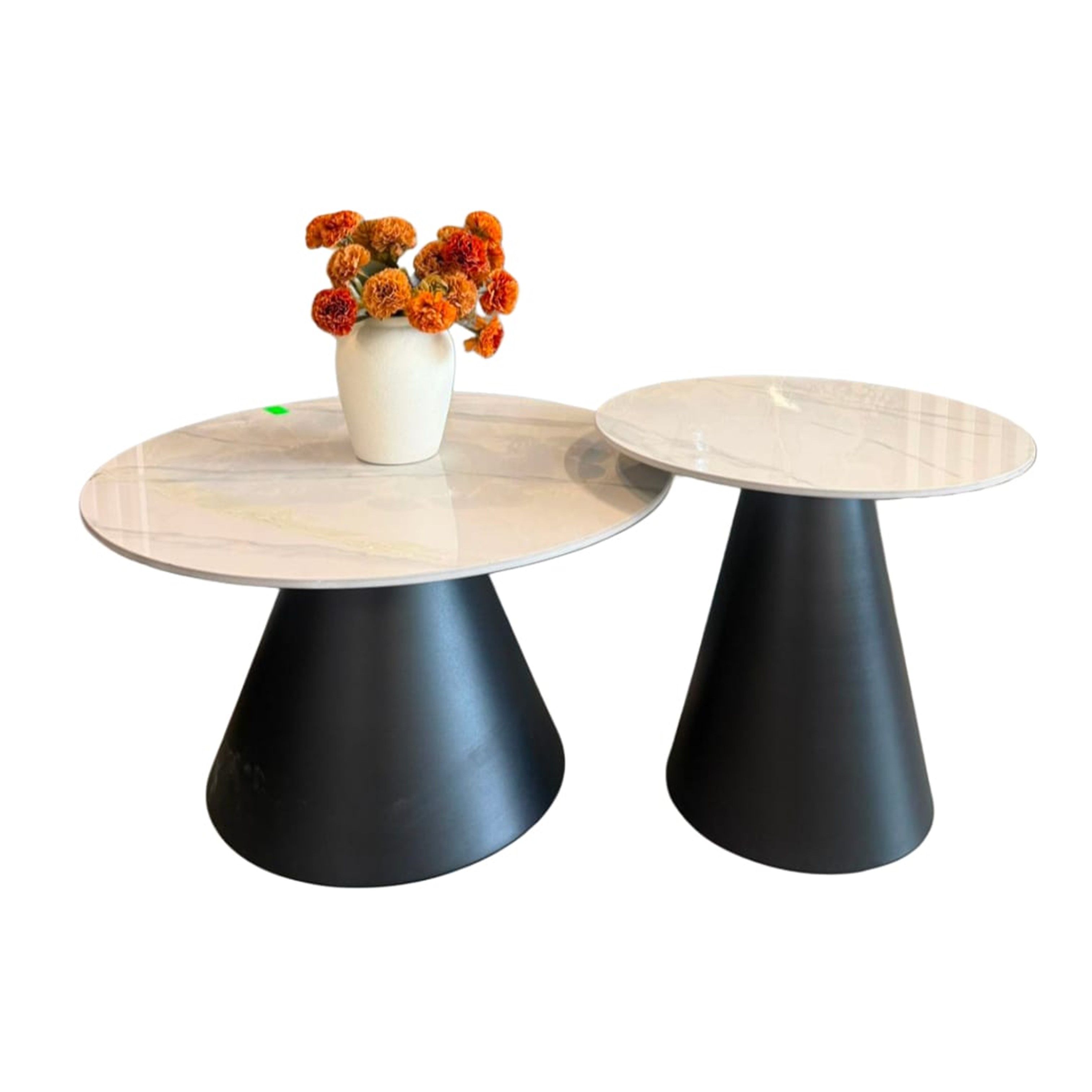 Stone Top Coffee Table Set