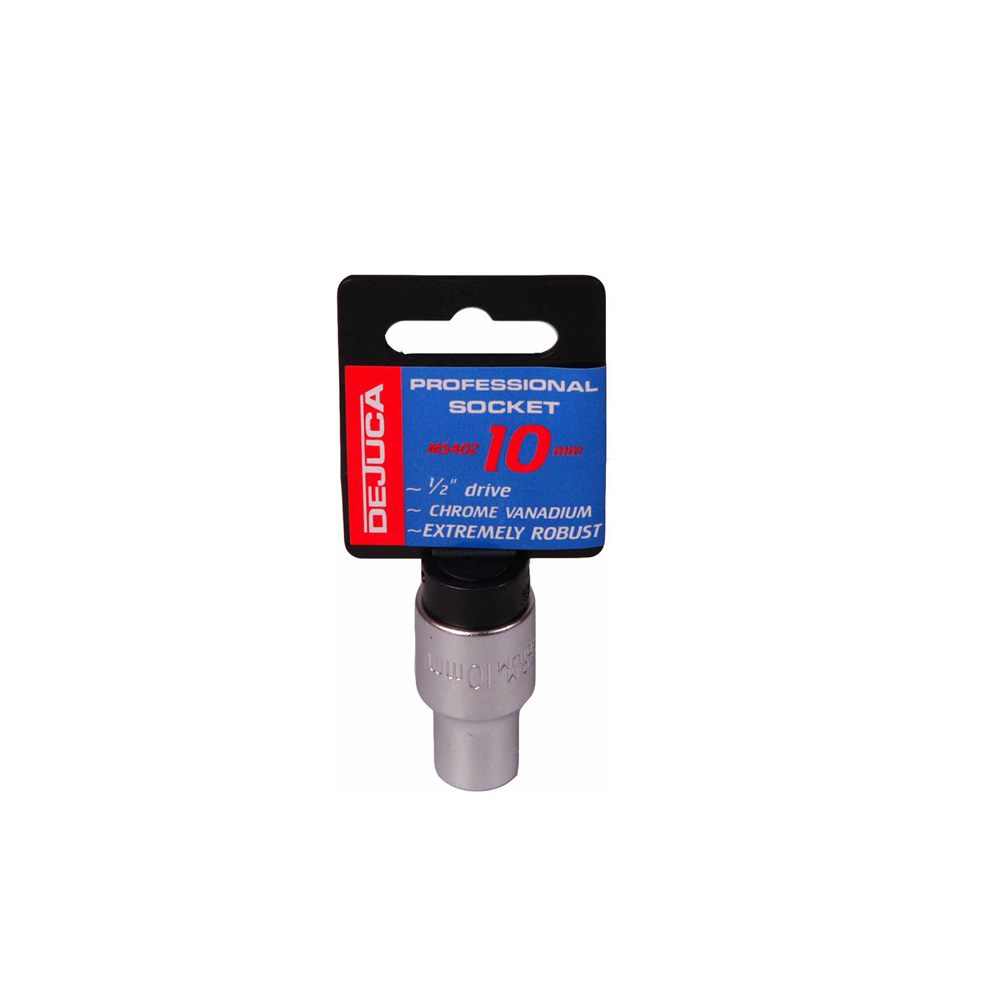 Dejuca - Socket - Cv - Fd - 1/2 Inch drive - 6pt - 10mm - 4 Pack