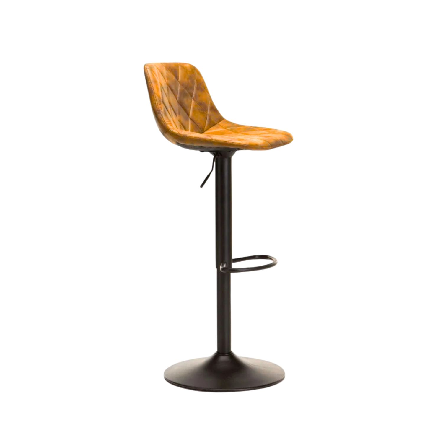 Adjustable Fabric Bar Stool