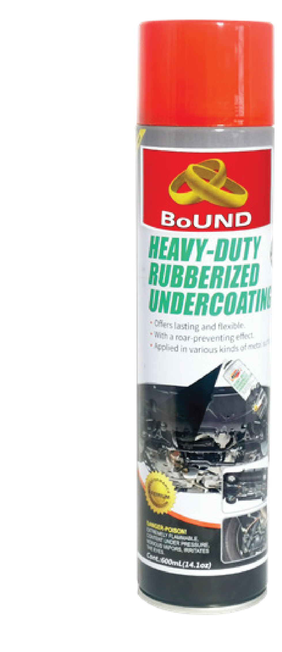 Bound Heavy Duty Rubberized Undercoating 600ML