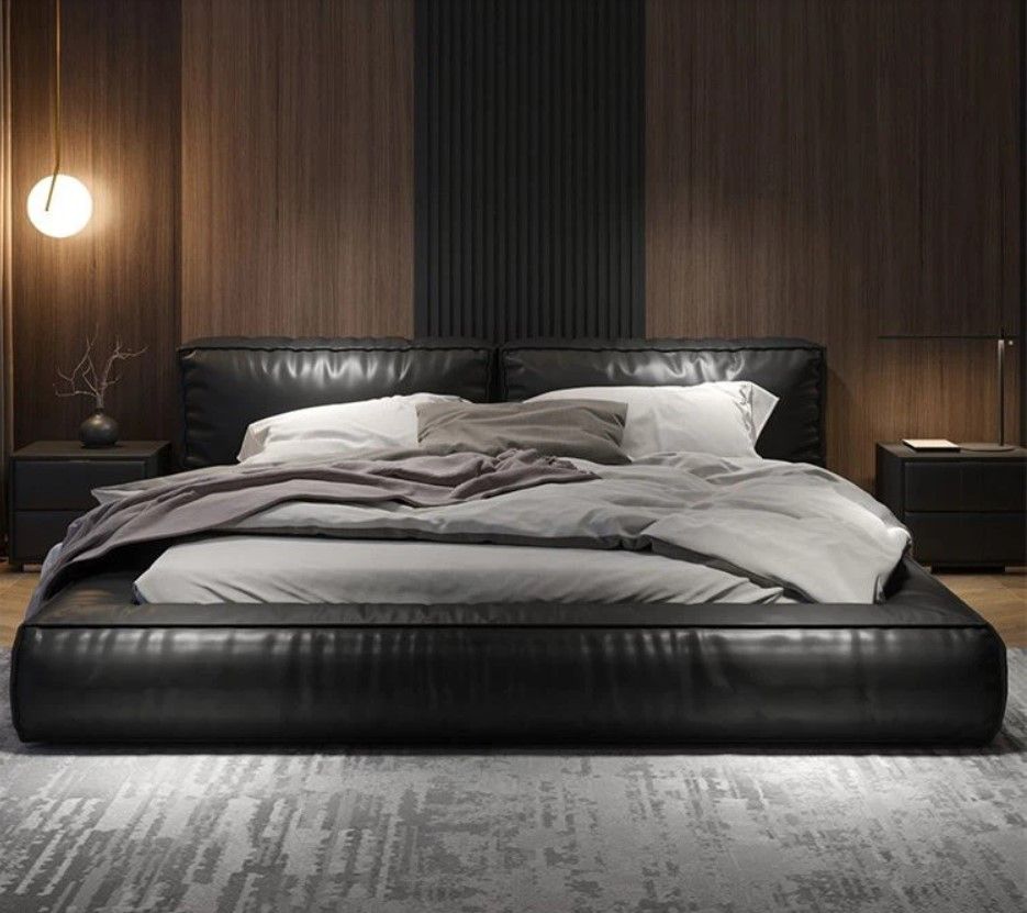 Contemporary Plush Bed