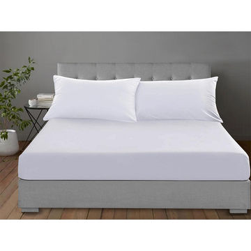 Premium Collection Soft Feel Fitted SheetOptical White Three Quarter XL(06 Piece Pack)