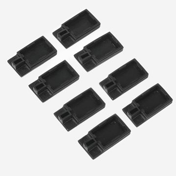 Replacement 8Pc Clamp Pads For Hobby/Craft Clamp