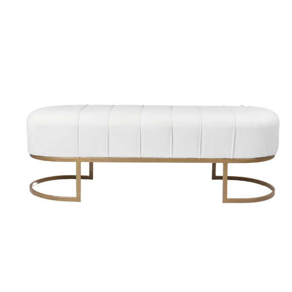 Oval Non Storage Ottoman