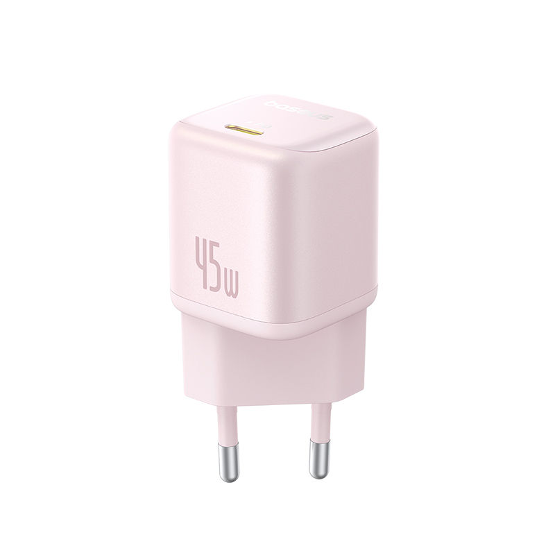 Baseus PicoGo GaN Fast Charger 1C 45W - Baby Pink