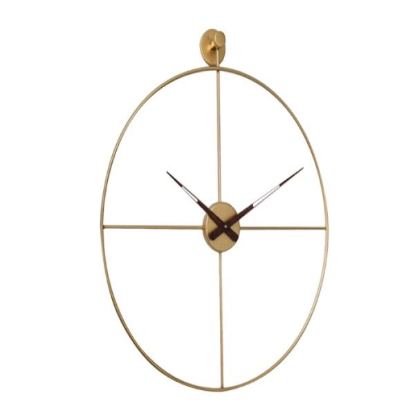 Luxury Nordic creative Iron wall silence clock