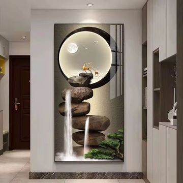 Elegant Nordic Wall Art Mural