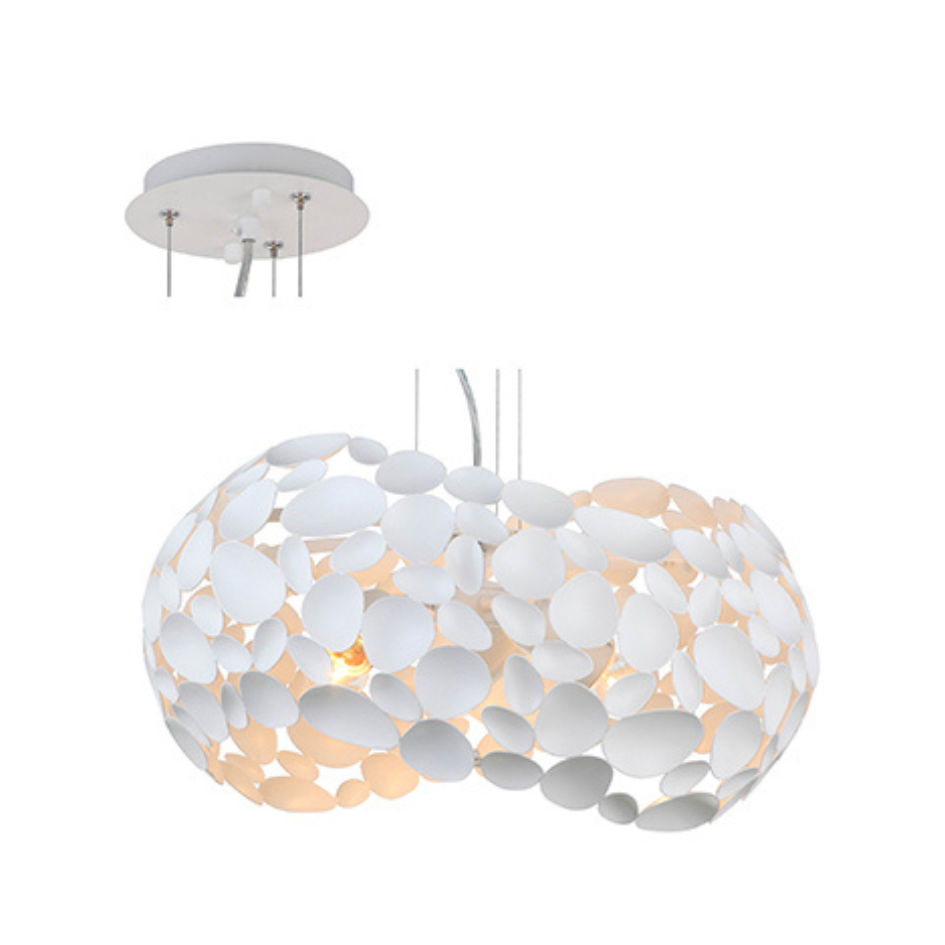 Metal Pendant 3 X E27 250 x 470 Radiant Lighting
