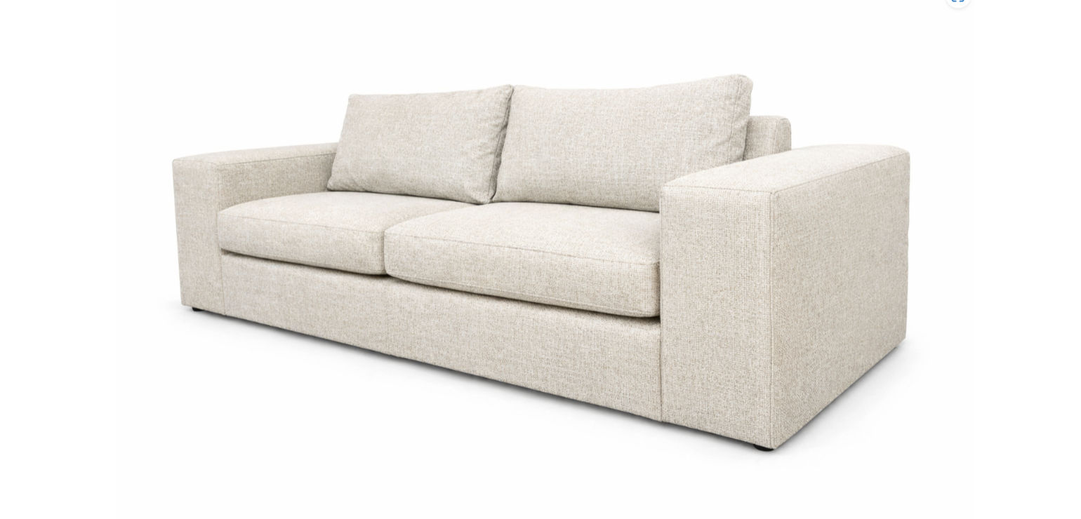 Tach Luxure - Everest 3 Seater Couch Linen Beige