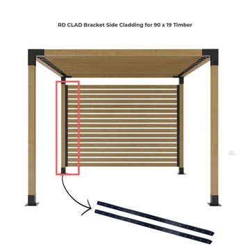RD CLAD Bracket Side Cladding for 90 x 19 Timber