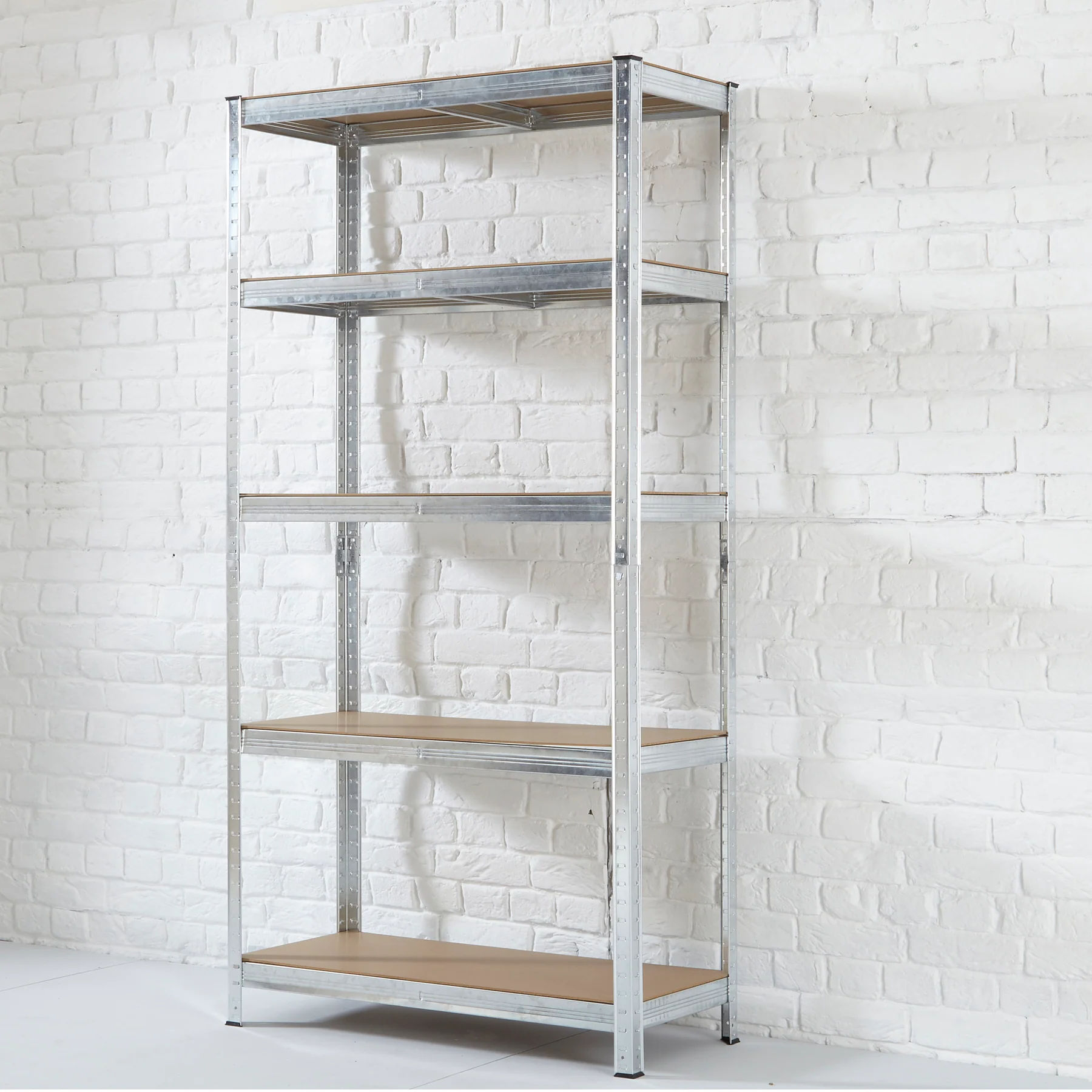 Fine Living - 5 Layer Shelf In Galvanized Steel