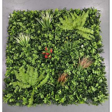 Botanical Fusion Faux Greenery Panel