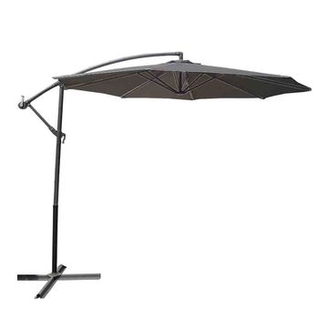 Seagull Cantilever Umbrella Aluminium Pole Light Grey 3m