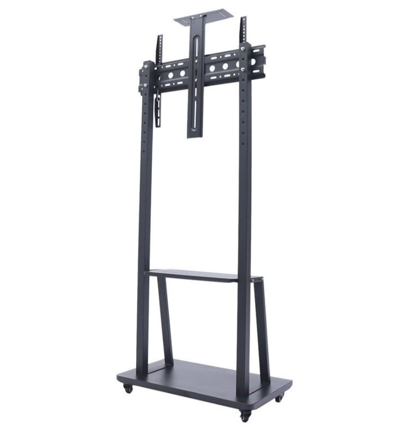 32 - 75'' Mobile Floor TV Mount Stand with Wheels