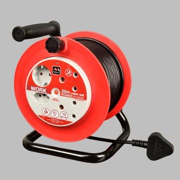 PRO-XT LIGHT DUTY 20M CABLE - 4 SOCKET WITHOUT SWITCH