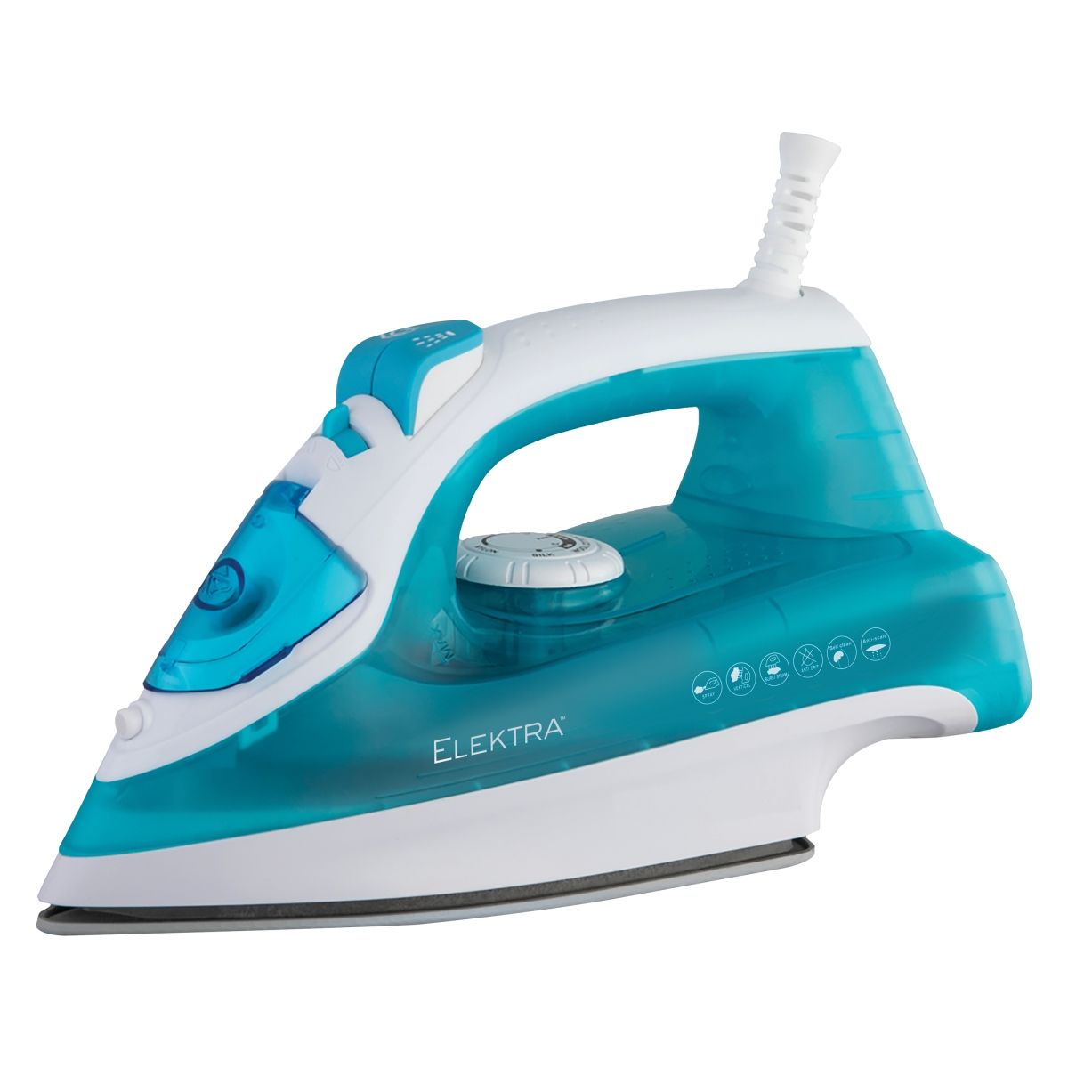 Elektra 2200W Dry / Spray / Steam Non-Stick Ceramic Iron with Self ...