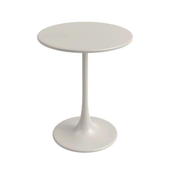 Chair Crazy Kurv 60Round Bistro Table - Light Grey