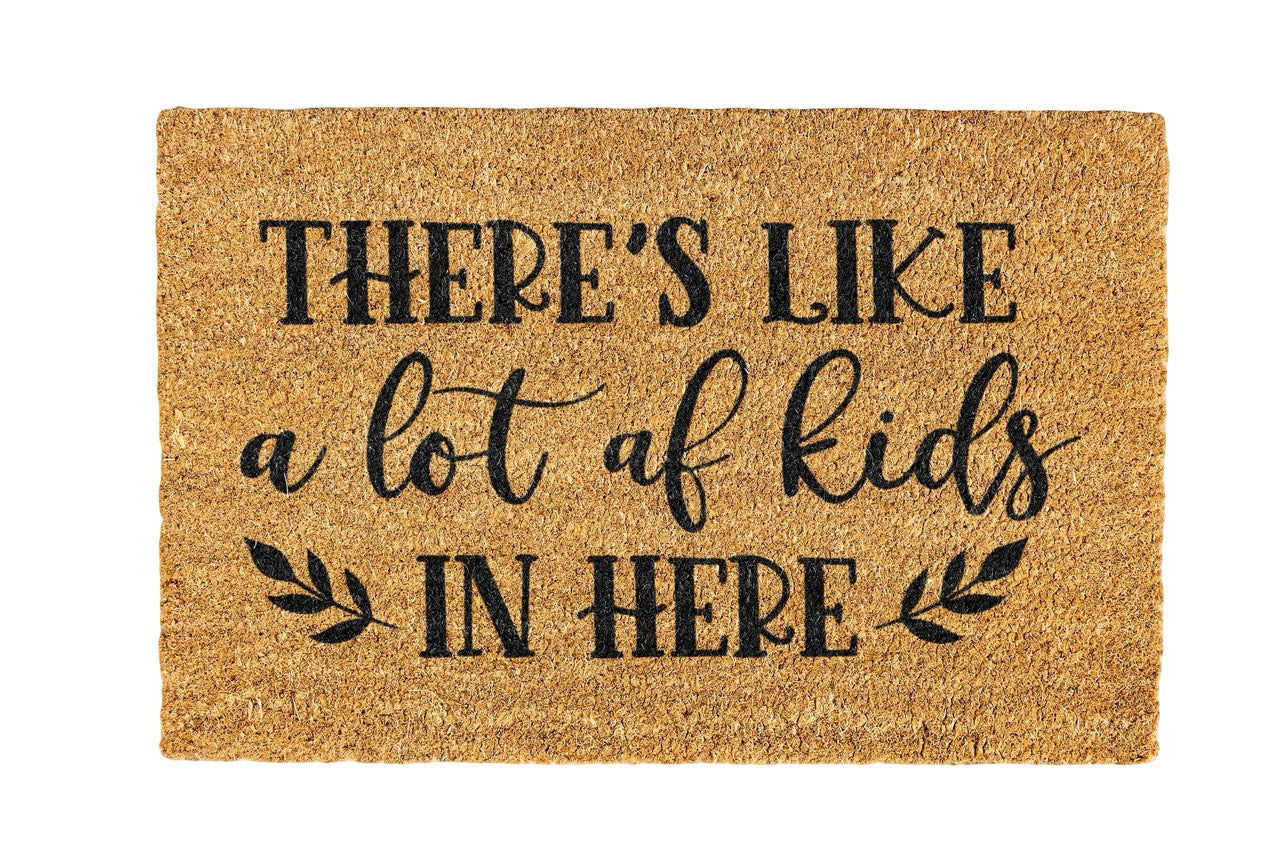 Allot of Kids Coir Doormat Design 700 x 400 mm