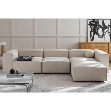 Frid linen modular corner set