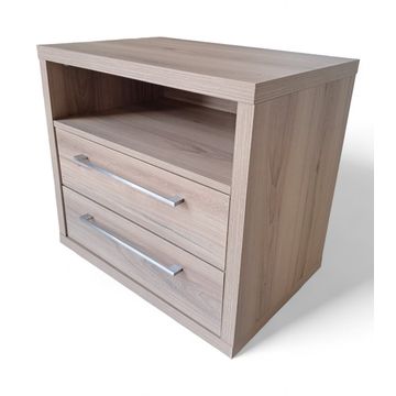 Novara Bedside Table - Sahara