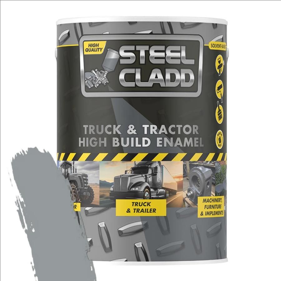Steel Cladd Truck And Tractor Enamel Ford Grey 5L