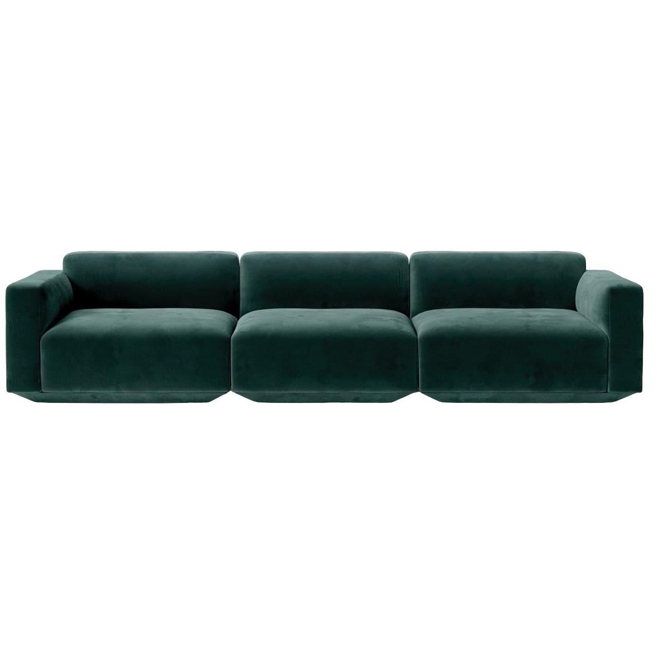Teddy-George - Ruthwell Couch / Sofa in green velvet