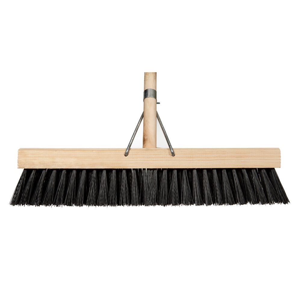 Home Hub 600mm Hard Bristle Platform Broom
