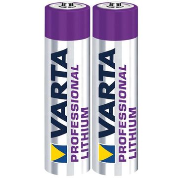 Varta Professional Lithium 1.5V Aaa 1100Mah Battery - Pack Of 2, Retail Box , No Warranty