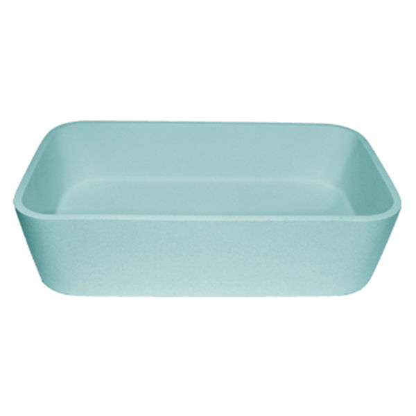 Modicum (Small) ThruColour Duck Feather Blue Counter Top Basin