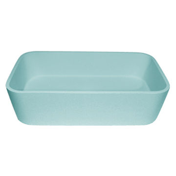 Modicum (Small) ThruColour Duck Feather Blue Counter Top Basin