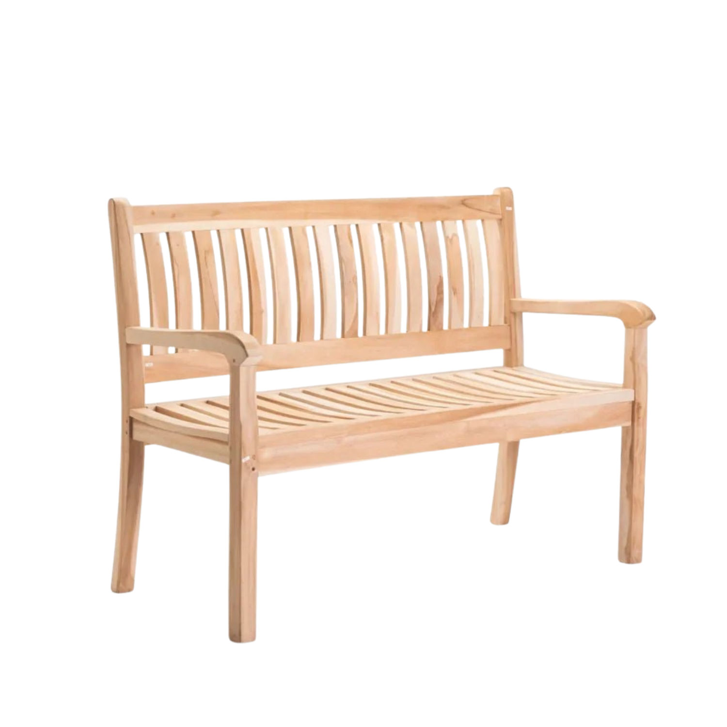 Teak 2-Seater Outdoor Garden Bench