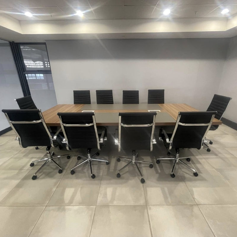 GOF Furniture – Rimmisk Boardroom Table & Roomia Office Chair