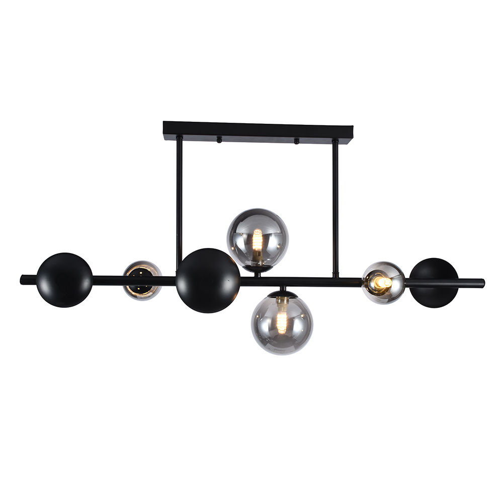 Cosmic Array Pendant Black G9 LED 4x3w