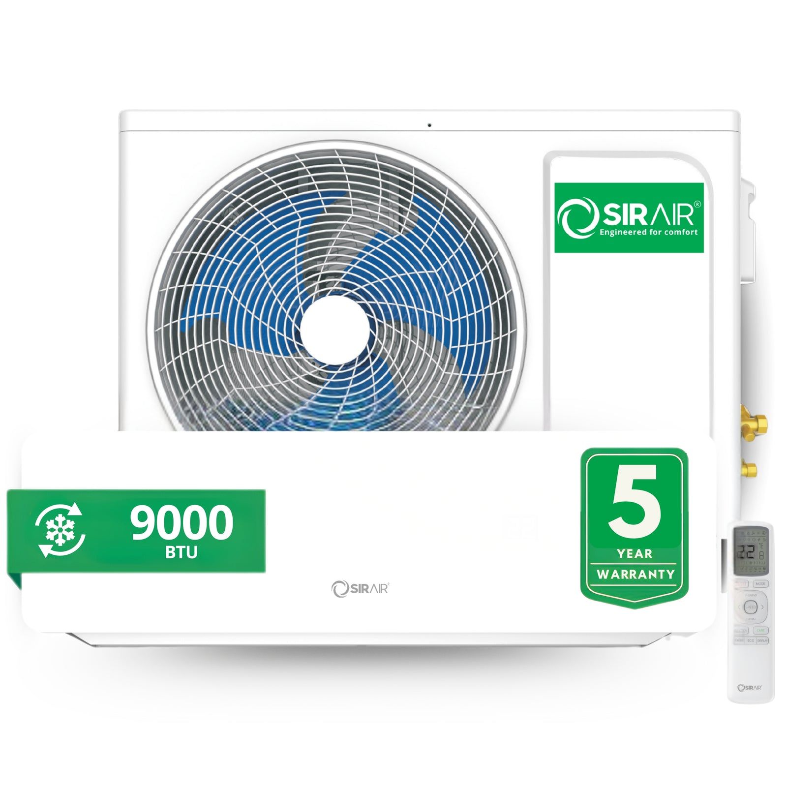 Sirair Calibre 9000 BTU Non-Inverter Air Conditioner