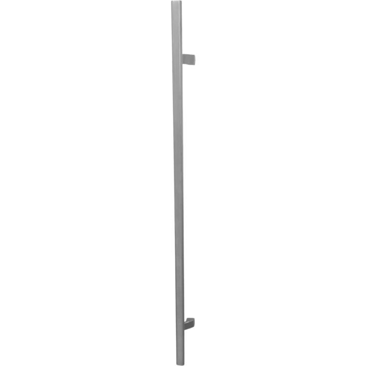 Oval offset stainless steel pull handle