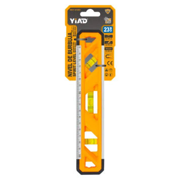 Spirit Level 51203 — Precision Aluminum Level for Construction & DIY
