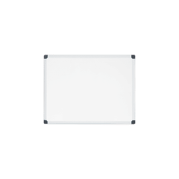 Deli Magnet Whiteboard 1200x2400mm With Aluminum Frame ABS corner. Hangable