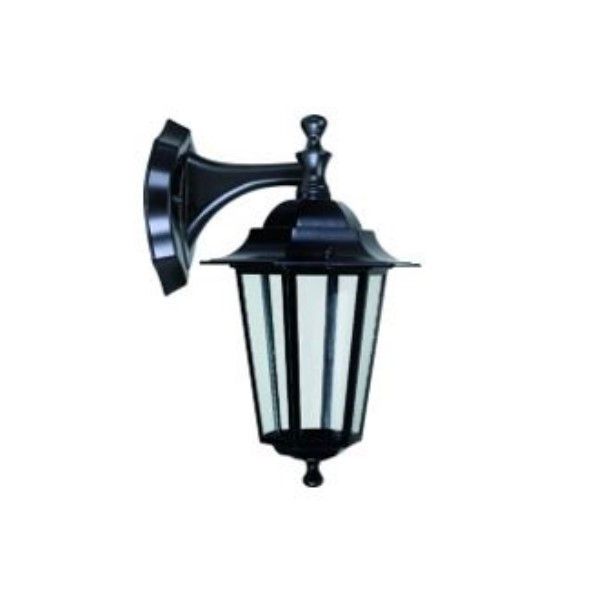 Black Die  Cast Wall Mount Light Fitting 60W